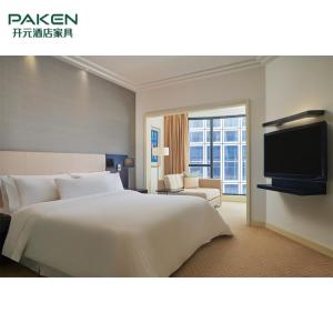 China PU Leather Upholstery Hotel Bedroom Furniture Sets wholesale