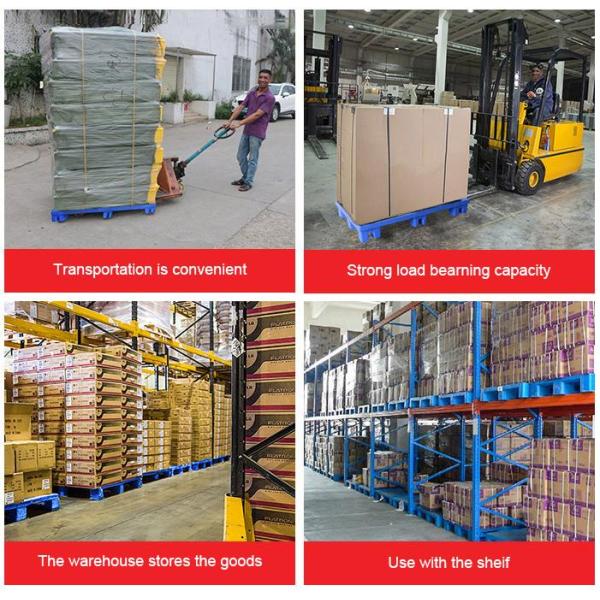 Durable Large Nestable Plastic Pallet 1200*1400mm 8000KG Load