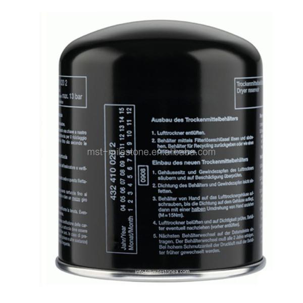 Sustainable Air Dryer Cartridges 4324100202 For Construction Works