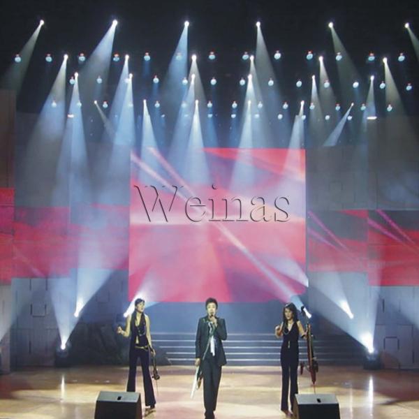 10W X 18 PCS LED Par Stage Lights 8 - 60° Zoom Angle Multi Control Mode