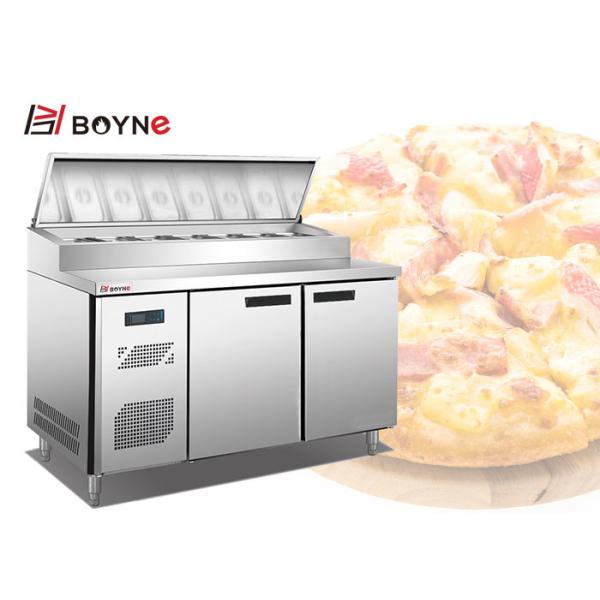 330w Commercial Refrigeration Equipment Pizza Working Table Refrigerator