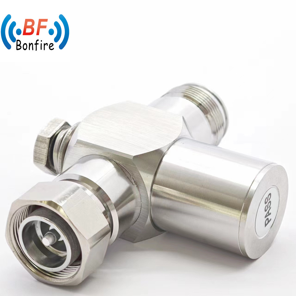 698-3800MHz RF Arrester RF TV Fjk Surge Arrester F Type Male to Female Lightning Surge Protector 3G 90V 230V 600V Lightning Protection Gas Tube RF Arrestor