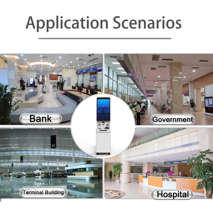 Android 11 Self Service Ticketing Kiosk Smart Self Service Payment Kiosk Machine