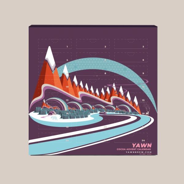 OEM Recyclable Christmas Countdown Gift Box , Leakproof Empty Advent Calendar Boxes