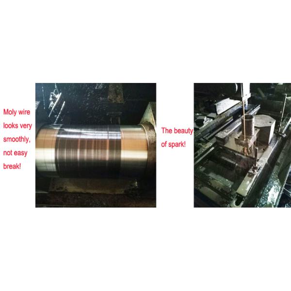 Moly Wire 0.18mm Wire EDM Consumables High Tensile Strength And Low Elongation