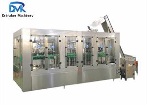 Crown Cap Beer Glass Bottle Filling Machine 380v / 220v Simple Structure