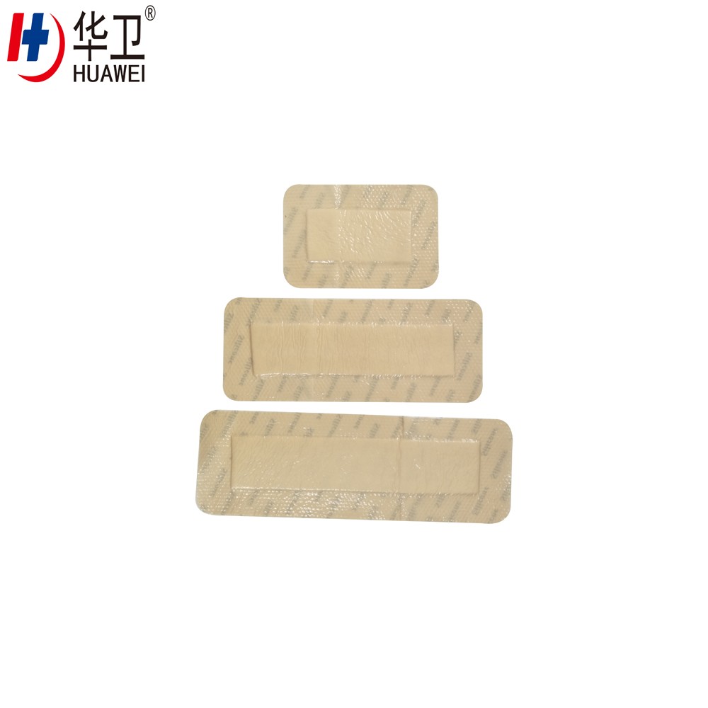 Free sample wholesale silicone foam dressing 15*15cm from Chinese factory