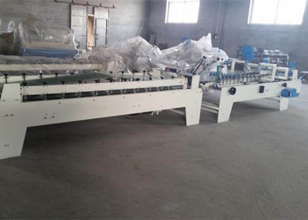 Quality Die Cut Box Carton Folder Gluer Machine 200 M / Min Speed High Automation for sale