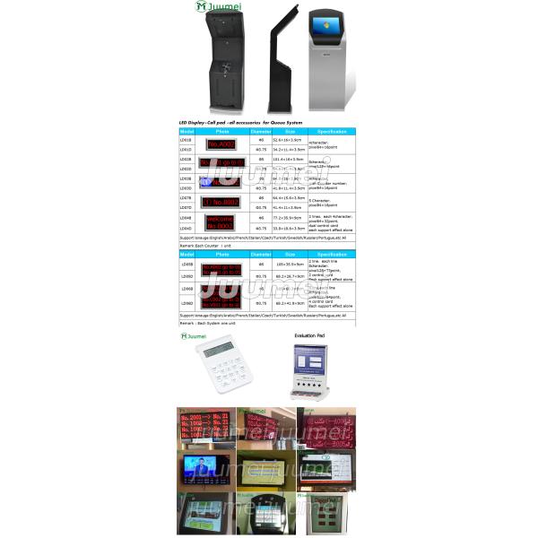 17 Inch Bank Smart Wireless Calling System Queue Management Kiosk