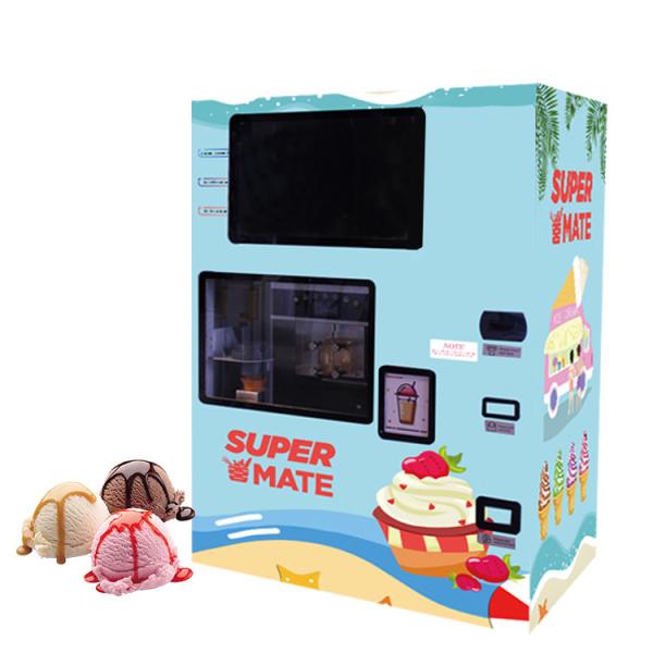 Quality AD Screen Screen Touch Softy Vending Machine One Click Operation for sale