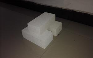 China High Aluminum White Fire Resistant Bricks , Sintered Mullite High Temperature Brick wholesale