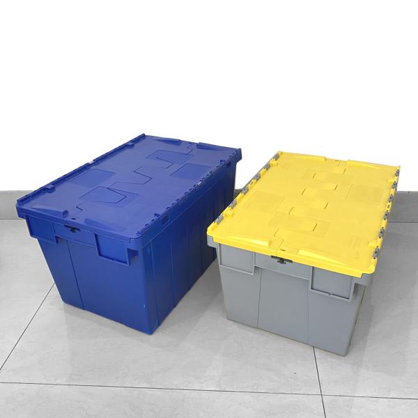 Quality Small Stackable Beer Bottle Crates Nestable Plastic Turnover Container 600x300x365mm for sale