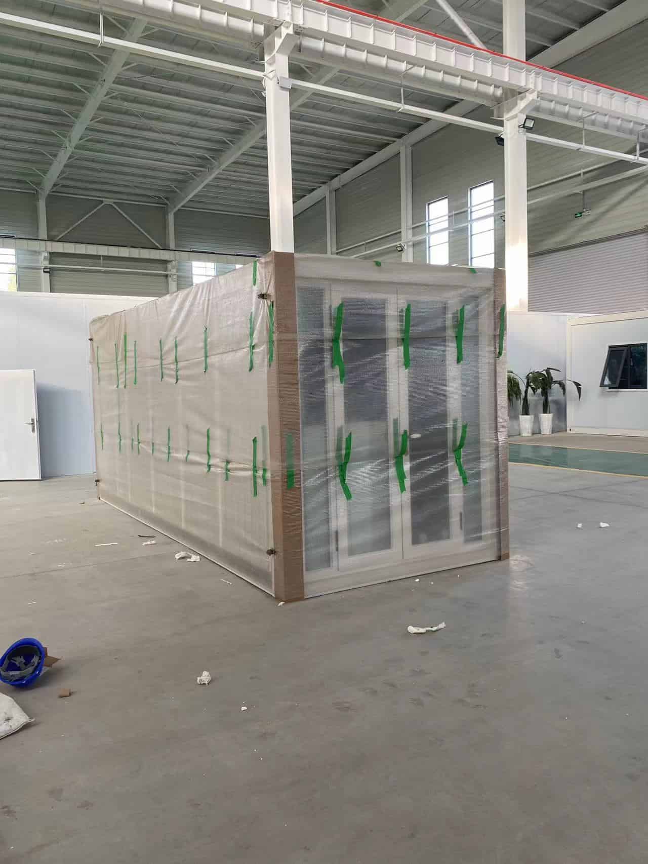 prefab expandable house transport