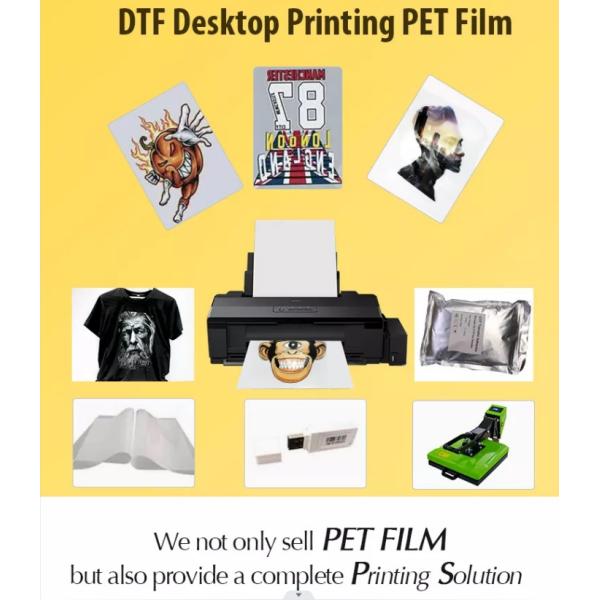 Digital Printing DTF Multicolour Epson Printer Ink For Hot Melt Powder PET Film