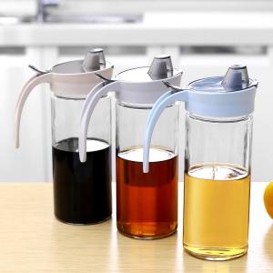 Pot Seasoning Bottle Soy Olive Oil And Vinegar Glass Dispenser