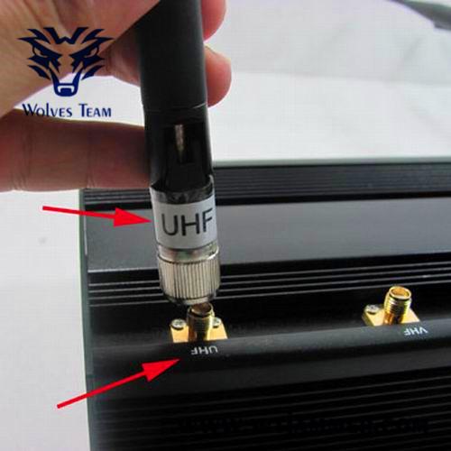 Quality 8 bands Extra Antenna Adjustable GSM CDMA 3G 4GLTE WIFI GPS VHF UHF  Lojack All Cell Phone Jammer for sale