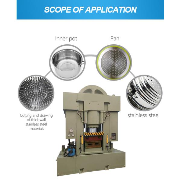 Cookware Hydraulic Press Machine Heavy Duty For Forging Extrusion Embossing