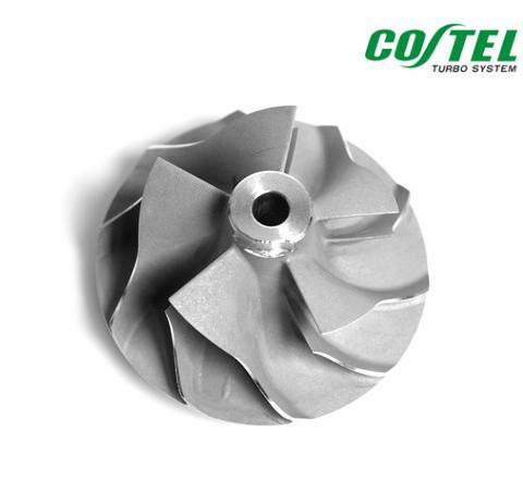 Quality 717694-0016 Turbocharger Compressor Wheel , Turbo Impeller Wheel Aluminum for sale