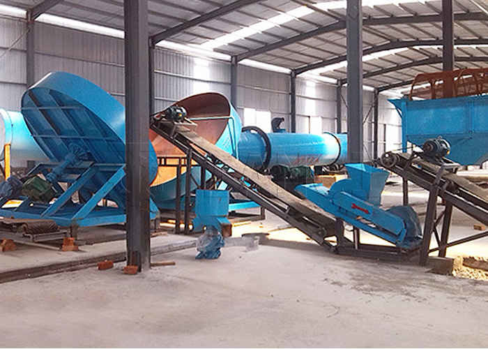 Organic fertilizer production line Compound fertilizer production line NPK production line Blended fertilizer production line