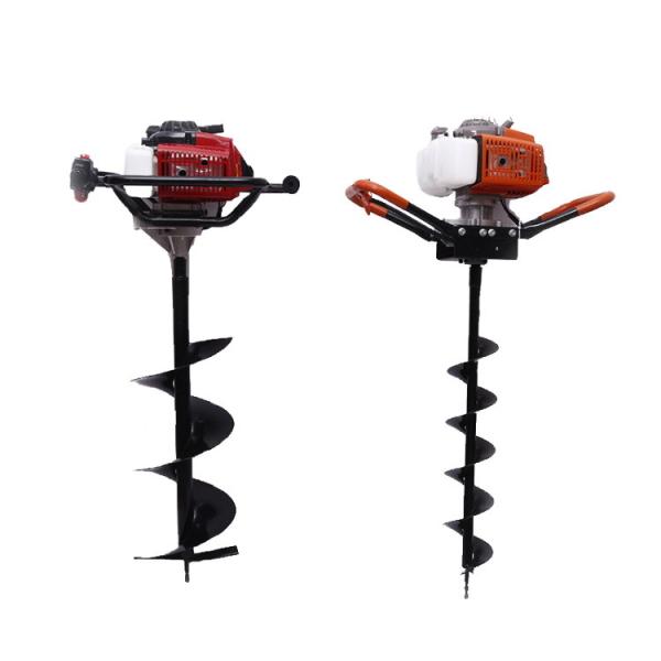 Quality Handheld Deep Ground Digging Machine 2 Stroke 52cc Ground Auger For Drill for sale