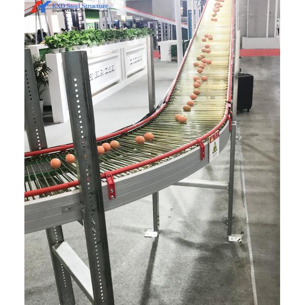 Easy Install Prefabricated Steel Frame Houses Fully Automated Chicken Farming Equipment