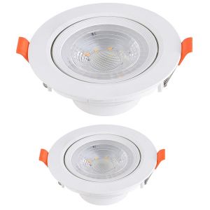 OEM SKD Indoor LED Recessed Downlight 3inch Rustproof Durable