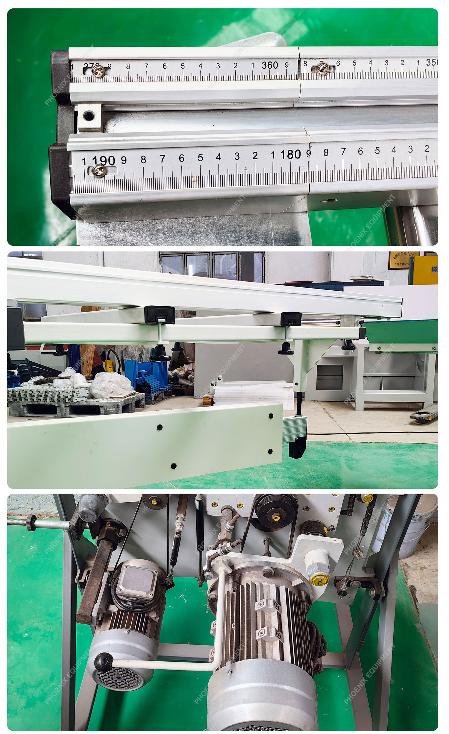 Horizontal Style F45N Precision Sliding Table Panel Saw for Manufacturing Chipboard