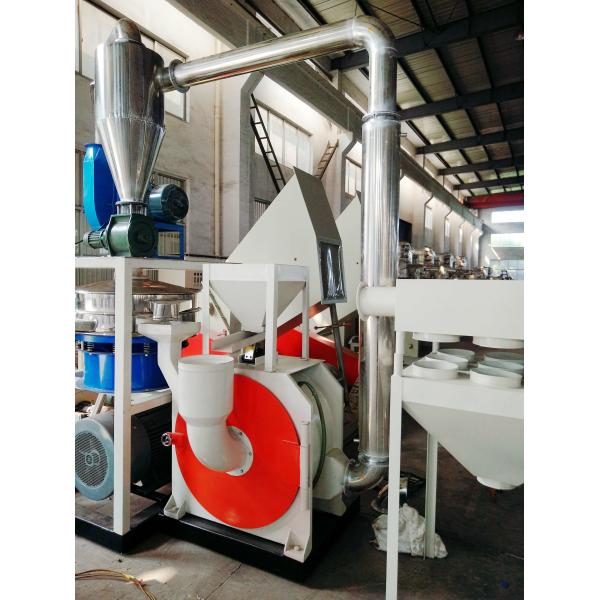 Double Shaft Plastic Grinding Machine , Pvc Crushing Machine With Overload Protection