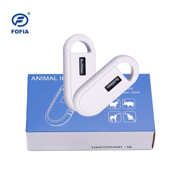 Quality 134.2khz USB Animal Pet Microchip Scanner White ID Reader 15 Digit number for sale