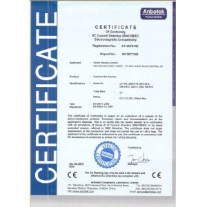 Shenzhen Guangyang Zhongkang Technology Co., Ltd. Certifications