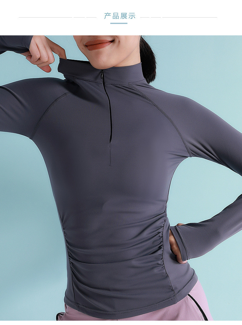 China Women long sleeve running sweatshirts wholesale