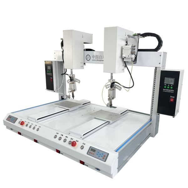Quality Accurate Tin Feeding Automatic Soldering Machine for Intuitive Display and Real-time Monitoring in Manufacturing Plants for sale