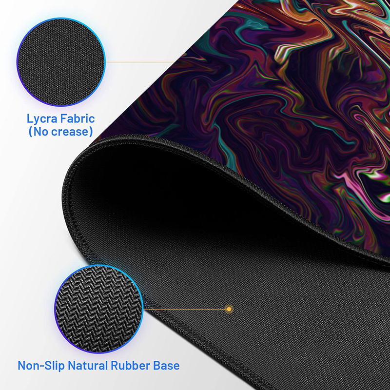 Stock XYDAN Eco-Friendly Non-Slip Waterproof Custom Printing Fluid 40x90 Mouse Pad