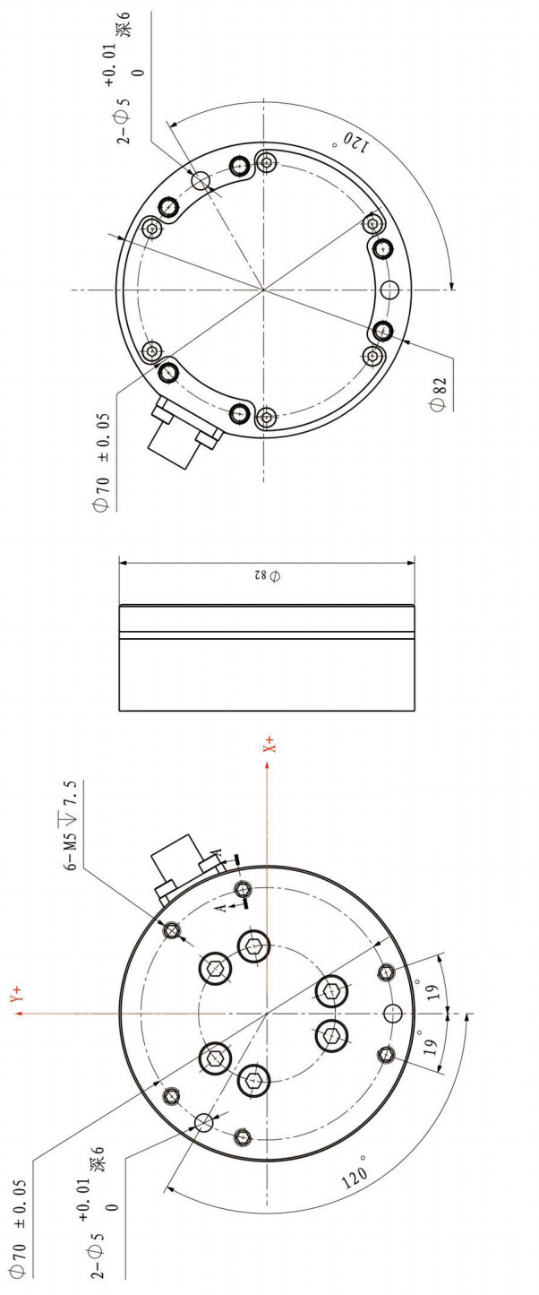 Usb Ethercat Six Axis Force Sensor 30n Load Cell Weighing System