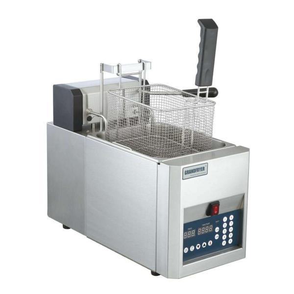 8L Commercial Kitchen Equipments Single Tank Electric Countertop Fryer For Deep Fryer Food
