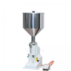 China Small Pneumatic Cream Filling Machine 50ml For Cosmetic Face wholesale