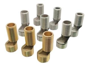 China Connection Nipple Corrosion Resistant 1/2&quot;-1&quot; Brass Threaded Fittings Casting Brass Female Thread Tee with Round Head Code wholesale
