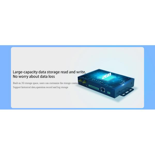 Ethernet GPS Modbus PLC Protocol Gateway with 12 Relay Input and Output and Antenna