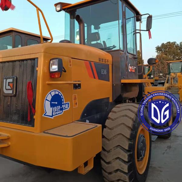 Quality Used Liugong Loader 836 With Standard Bucket Capacity Of 1.7m3 for sale