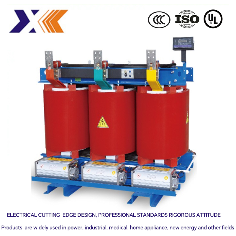 Packaging Type Customized Three Phase Dry Type Transformer High Frequency Cooling Fan