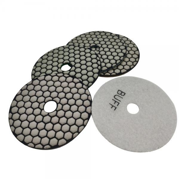 Quality Customized 3"/4"/5"/6" Dry Flexible Diamond Sanding Disc for Stone Polishing Machine for sale