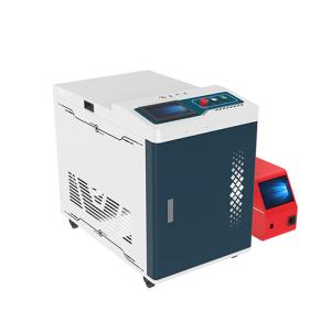 China 4 in 1 Laser Cleaning Welding Cutting Machine with Double Wobble Auto Wire Feeder and Handheld Laser Welder wholesale