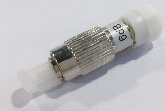 FC PC 6db Fiber Optic Attenuator Corrosion Resistance For Testing Device Accessory