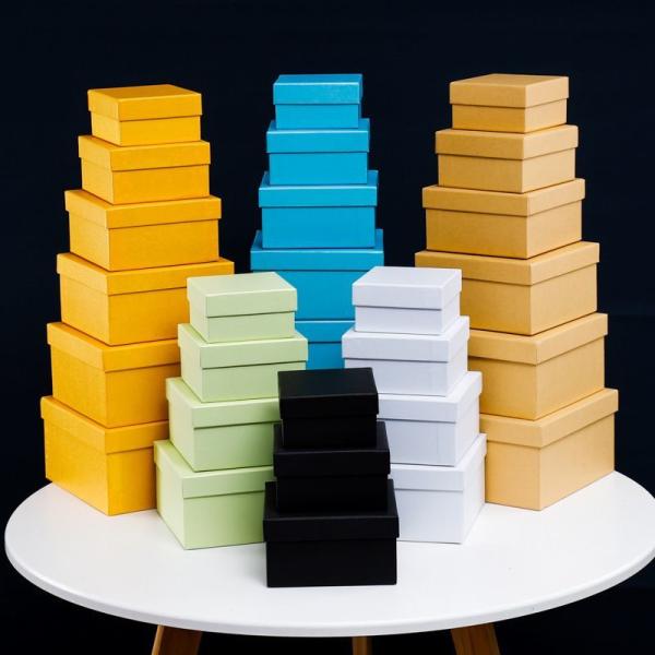 High Quality Rigid Paper Packaging Boxes with Custom Logo, China Manufacturer Wholesale Paper Gift Box