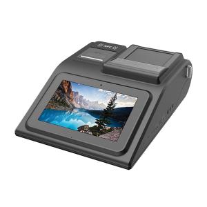 China FAP60 Portable Biometric Terminal Military Grade Tablet Printer Android Fingerprint Scanner NFC DC on sale