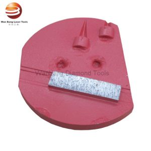 China Customized 6# 300# Grit PCD Diamond Grinding Shoes on sale