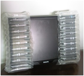 bubble cushion bag wine bottle air column packaging,air filled bags, Protective Film, Air column bag for protect goods