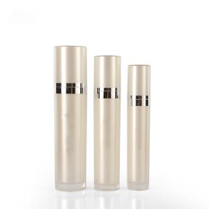 China Skin Care Round Empty Screw Lid 80ml Lotion Pump Bottle wholesale