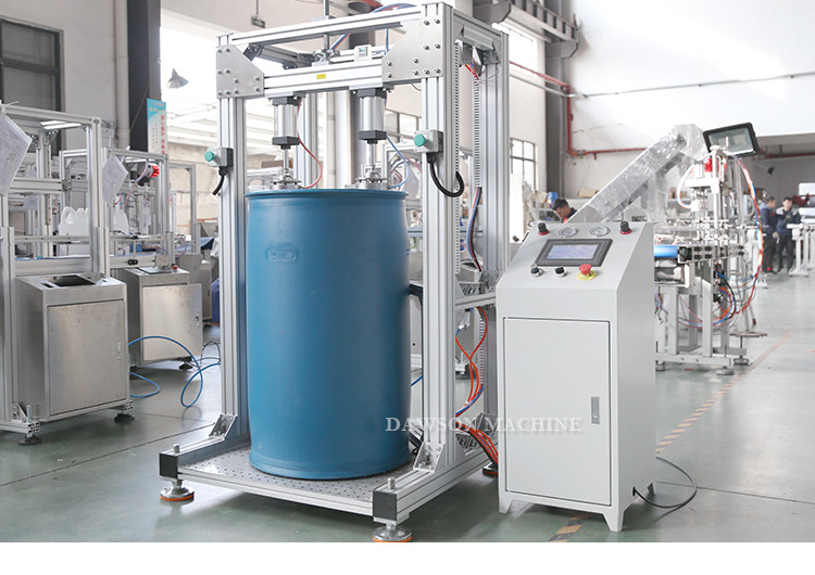 Automatic Empty Bottles 200L Jerrycan Air Leak Test Machines Plastic Bottle Leak Test Machine