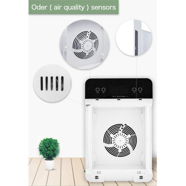 Multi Function LCD Touch Panel PM2.5 Air Purifier For Smoking Room